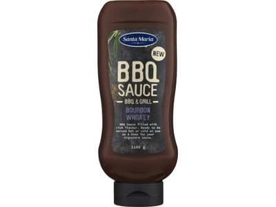 BBQ padažas Bourbon Whiskey SANTA MARIA, 1165 g