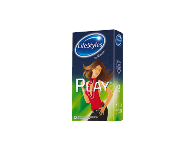 Prezervatyvai LIFESTYLES PLAY, 12 vnt.