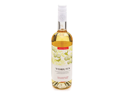 Baltasis nealk. vaisių vynas VORUTA, 0,75 l