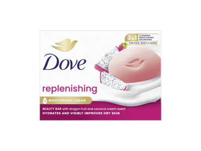 Gabalinis muilas DOVE REPLENISHING, 90 g