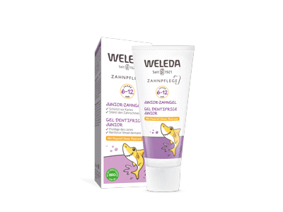 Vaikiška dantų pasta WELEDA JUNIOR, 50ml, 6-12 m