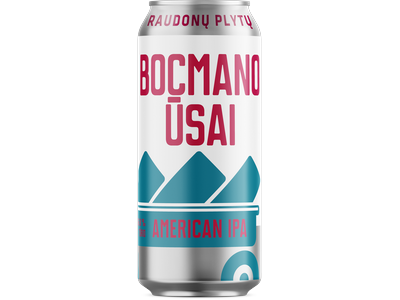 Alus RAUDONŲ PLYTŲ Bocmano Ūsai, 6.0%, 0,5 l, skardinė