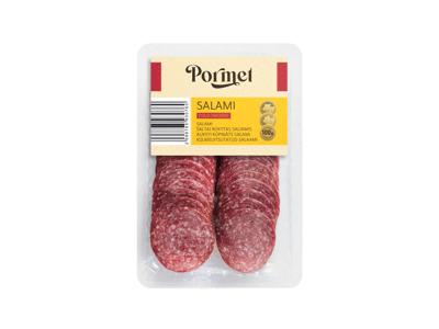 Pjaustytas kiaulienos saliamis PORMET, nerūš., 100 g