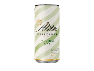 Putojantis vynas ALITA, Frizzante, pusiau sausas, 8,5%, 0,2 l