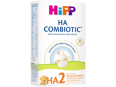 Hipoalerginis pieno mišinys (nuo 6 mėn.) HIPP COMBIOTIC HA2, 350 g
