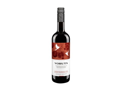 Raudonasis pusiau saldus granatų vynas VORUTA, 750 ml