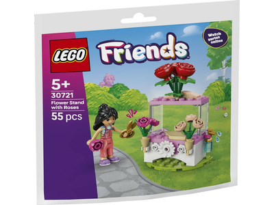 Konstr. LEGO Gėlių Kioskas Su Rožėmis 30721