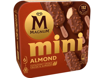 Valg. gl. ledai su migdol. MAGNUM, 330ml/266g