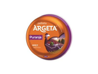 Kalakutienos paštetas ARGETA, 95 g