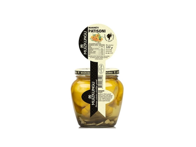 Patisonai MUIŽKUNGU, marinuoti, 520 g
