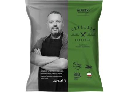 Šaldyti UŽKALNIO koldūnai JUDEX su mėsa, itališ. rozmarinais, 600 g