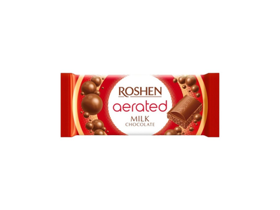 Akytasis pieninis šokoladas ROSHEN, 80 g
