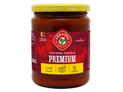 Pomidorų padažas KĖDAINIŲ Lietuviškas Premium, 500 g