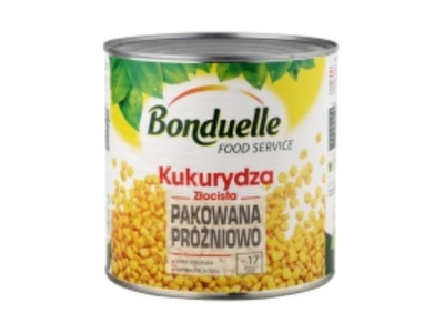 Konservuoti kukurūzai BONDUELLE, vakuume, 1,87kg/1,775kg