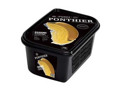 Šaldyta bananų tyrė PONTHIER, 1kg
