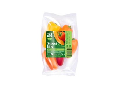 Mažos saldžiosios paprikos SWEET BITE WELL DONE, 150 g