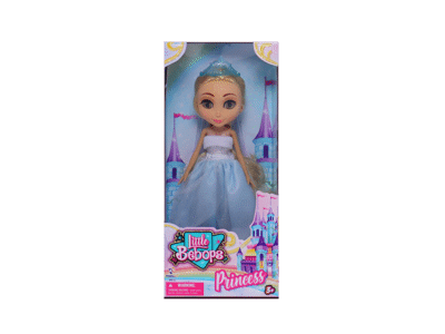 Lėlė princesė LITTLE BEBOPS, 25,4 cm, 1 vnt.