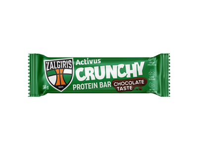 Balt. šokol. sk. batonėlis ACTIVUS, 12 x 50 g