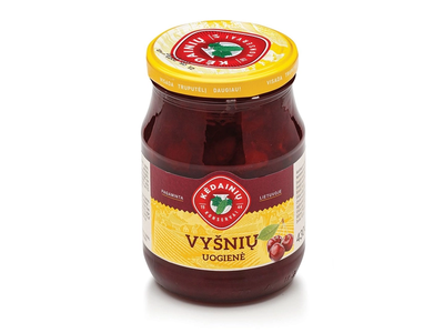 Vyšnių uogienė KĖDAINIŲ KONSERVAI, 430 g