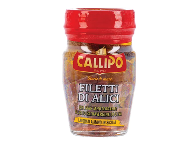 Ančiuvių filė alyvuogių aliejuje CALLIPO, 75 g