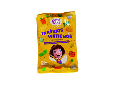 	Traškios vištienos prieskonių mišinys KAKĖ MAKĖ, 100 g