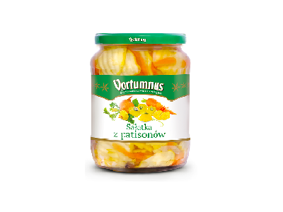 Patisonų salotos, VORTUMNUS, 660 g/350 g