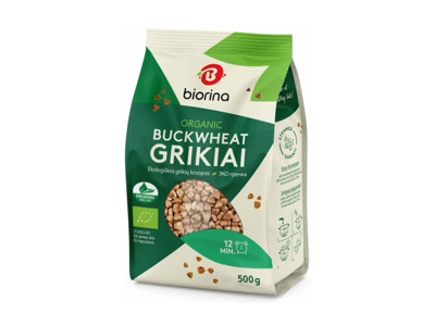Grikiai BIORINA (ekologiški), 500 g