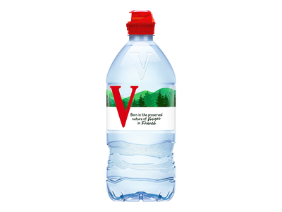 Negazuotas natūralus mineralinis vanduo VITTEL, 750 ml