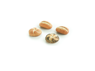 Šaldytos mini bandelės, 4 rūšių, 35 g, 4045294