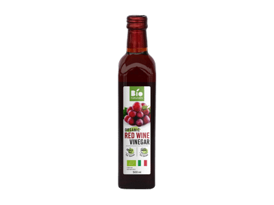 Ekologiškas raudonojo vyno actas BIONATURALIS (6%), 500 ml