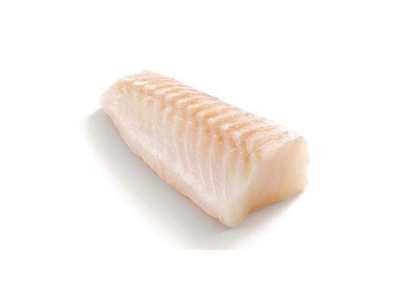 Šaldytos atlantinių menkių išpjovos, be odos, 180-200 g, 10% glazūros, 5 kg