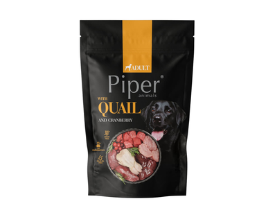 Šunų ėdalas PIPER, putpel., spanguol., 500 g