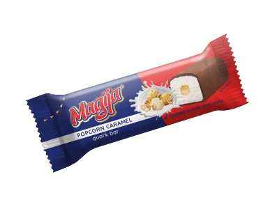 Varškės sūrelis MAGIJA, spragėsių sk. su sūd. karam., 22,6 %, 40 g