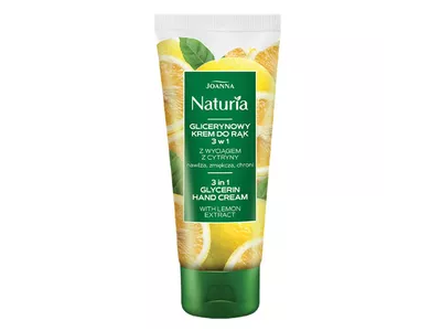 JOANNA rankų kremas su glicerinu ir citrina NATURIA BODY, 100 g