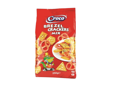 Sūrūs krekeriai CROCO, 250 g