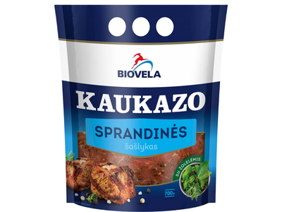 Mar. kiaul. sprandinės šašlykas BIOVELA, 700g