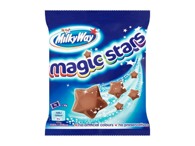 Šokoladiniai saldainiai MILKY WAY, Magic stars, 33g