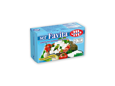Švelniai sūdytas sūris FAVITA, 45% rieb. s. m., 270 g