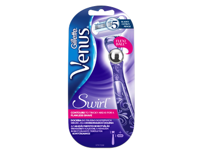 Skustuvas VENUS SWIRL, 2 galvutės