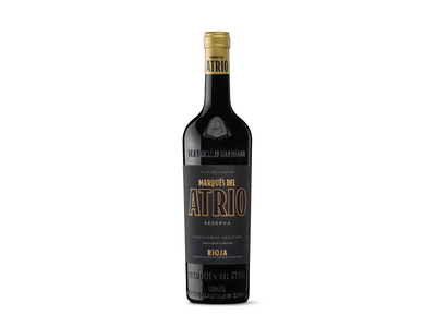 Vynas MARQUES DEL ATRIO, Rioja Reserva, raudonas, 14%, 0,75 l