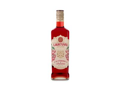 Spiritinis gėrimas LAUKTUVIŲ UŽPILTINĖ (vyšnios su brendžiu), 500 ml