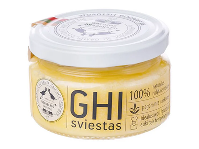 ILZENBERGO DVARO lydytas sviestas, 100 % rieb., 170 g