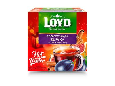 Vaisinės arbatos gėrimas LOYD, saldžiųjų slyvų skonio, 40 g