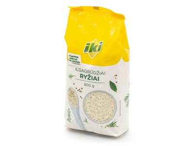 Ilgagrūdžiai ryžiai IKI, 800 g