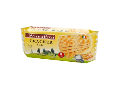 Druska apibarstyti krekeriai SNACKLINE, 250 g