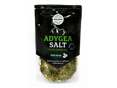Adygėjos druska su žolelėmis SALDVA, 130 g