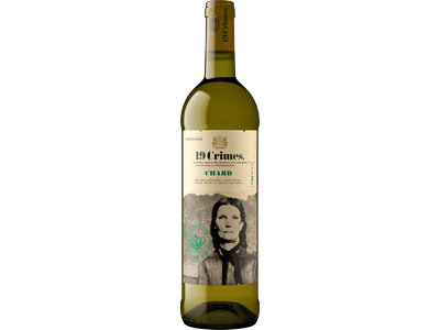 Vynas 19 CRIMES Chardonnay, baltas, pusiau sausas, 13,5%, 0,75 l