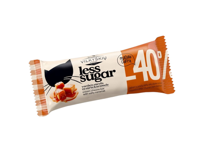** Vilkyškių less sugar varškės sūrelis su sūria karamele, 40 g