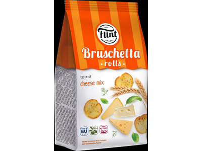 Brusketa FLINT, sūrio skonio, 65 g