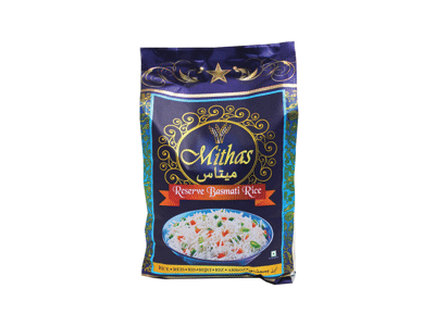 BASMATI ryžiai MITHAS, 1 kg